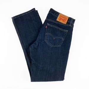 Levi's 559 Relaxed Straight Fit Blue Jeans Men's 34X34 Dark Wash